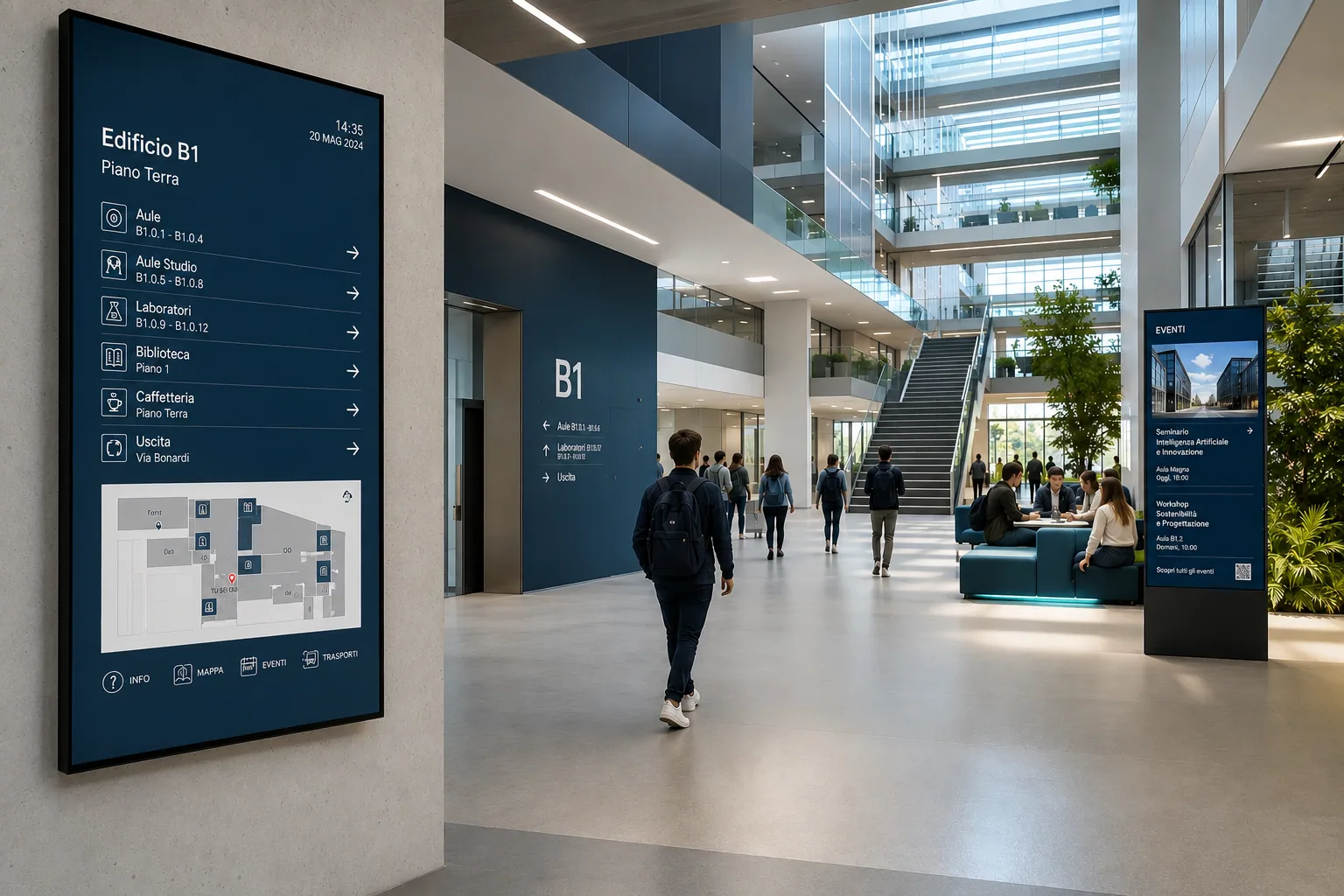 Orientamento digitale negli spazi dell’istituto